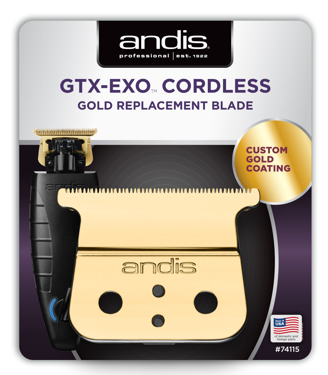 ANDIS - Gold Shallow Tooth Replacement Blade