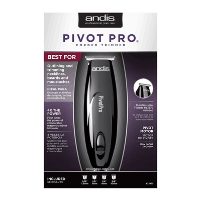 ANDIS - Pivot Pro T-Blade Trimmer
