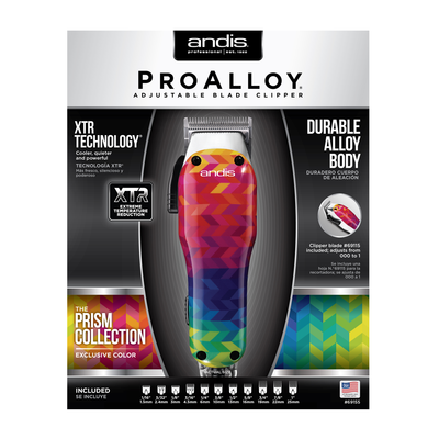 ANDIS - ProAlloy Adjustable Blade Clipper (The Prism Collection)