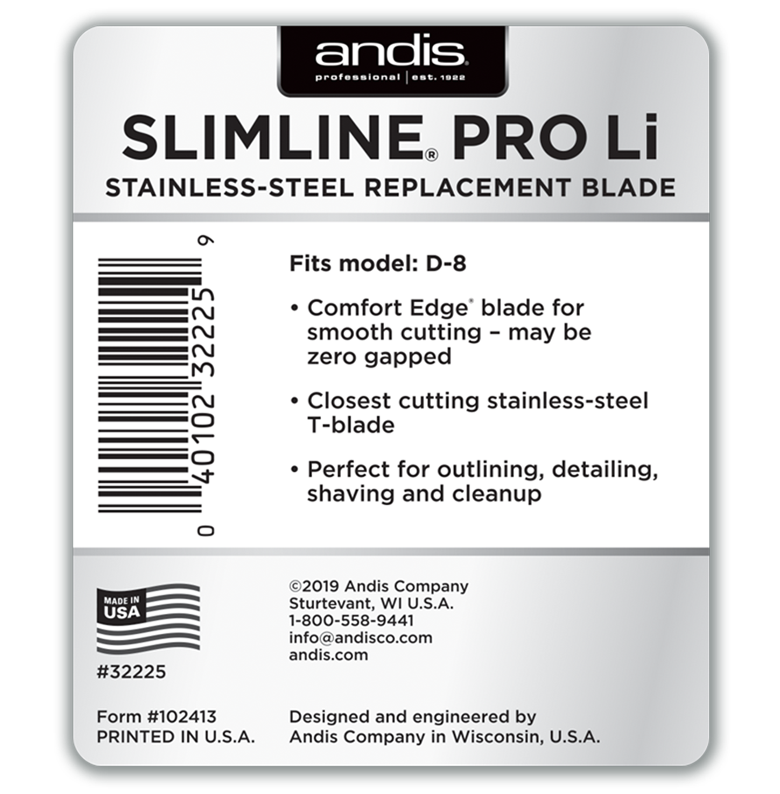 ANDIS - SlimLine Pro Lithium Replacement Blade 1 pc