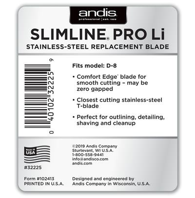 ANDIS - SlimLine Pro Lithium Replacement Blade 1 pc