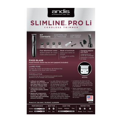 ANDIS - Slimline Pro Li Cordless Trimmer