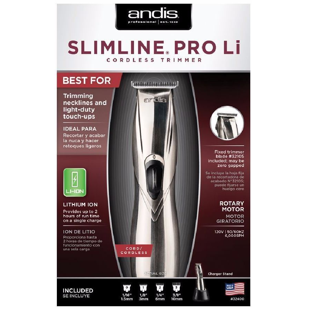 ANDIS - Slimline Pro Li T-Blade Trimmer