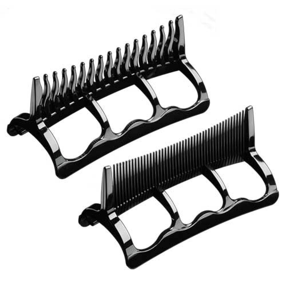 This is an image of ANDIS - Styler 1875 Wide-Tooth&Fine-Tooth Attachment Combs