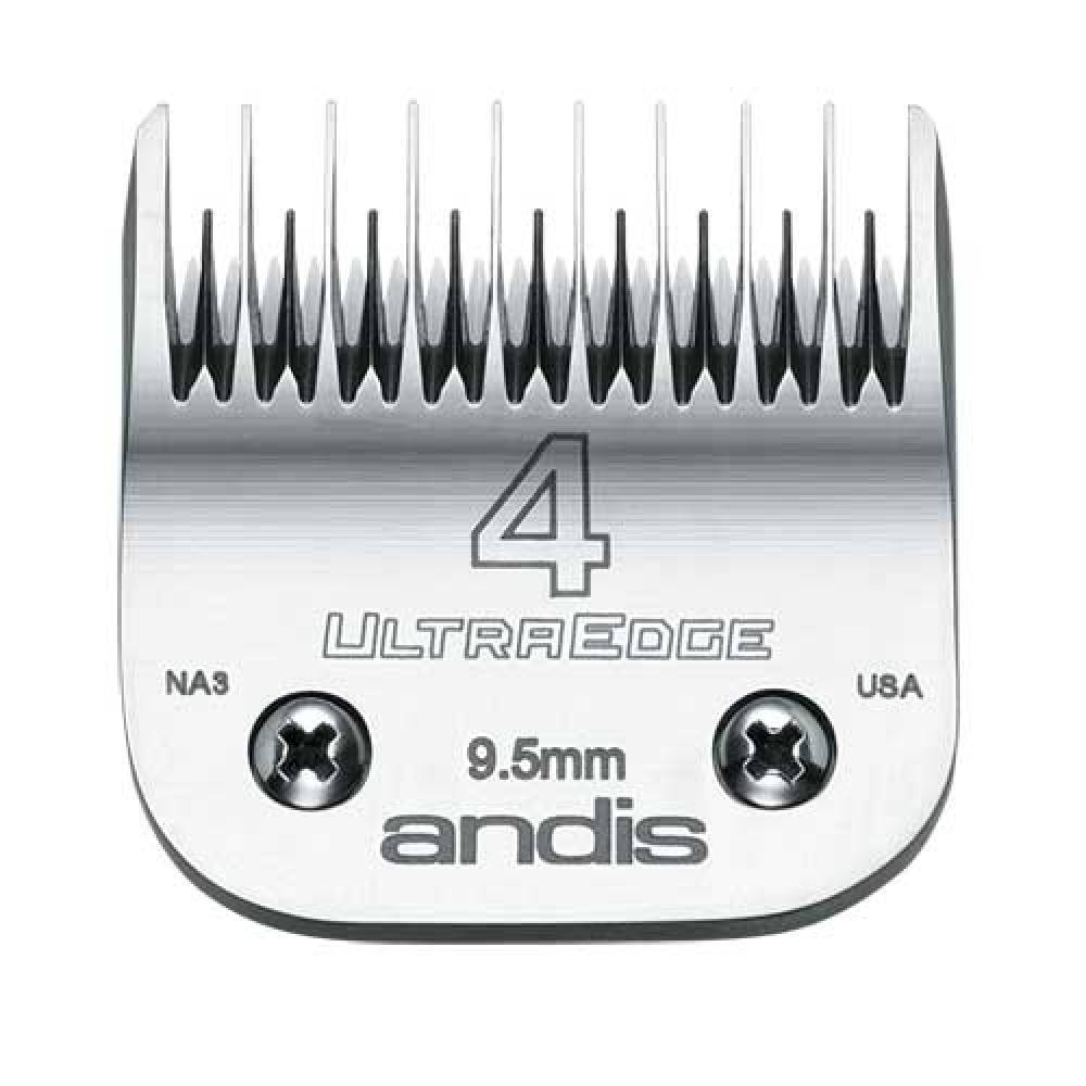 This is an image of ANDIS - Ultraedge Detachable Blade, sz 4 Skip Tooth
