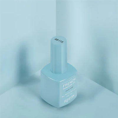 APRES - French Manicure Gel Ombre - White, Blue, and You