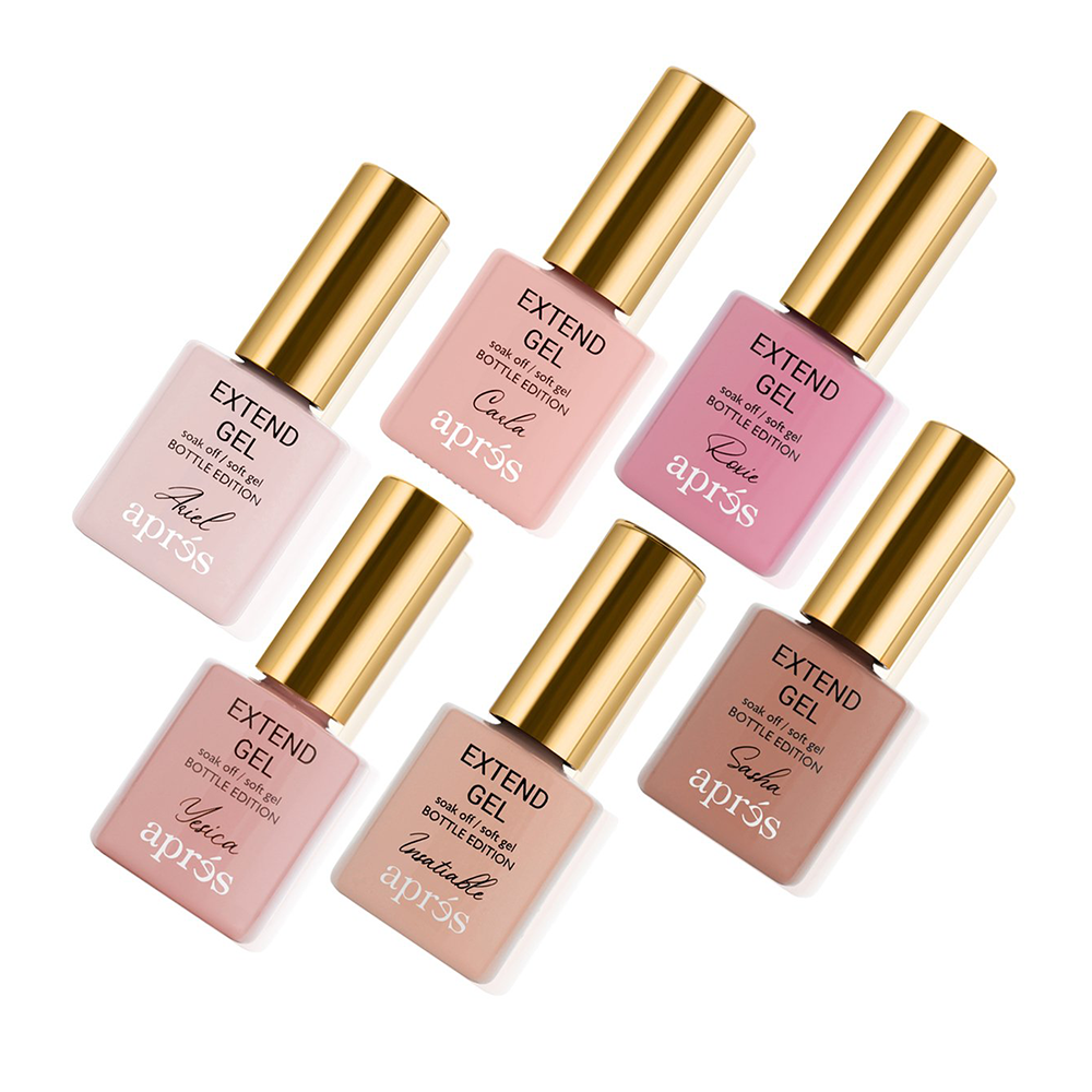 APRES - Color Extend Gel Bottle Set of 6
