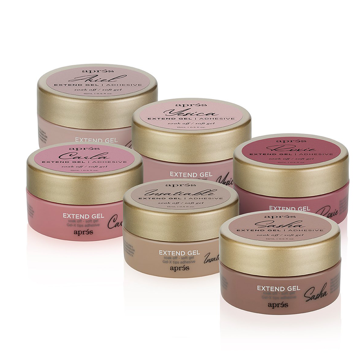 APRES / Color Extend Gel - Jar Set of 6