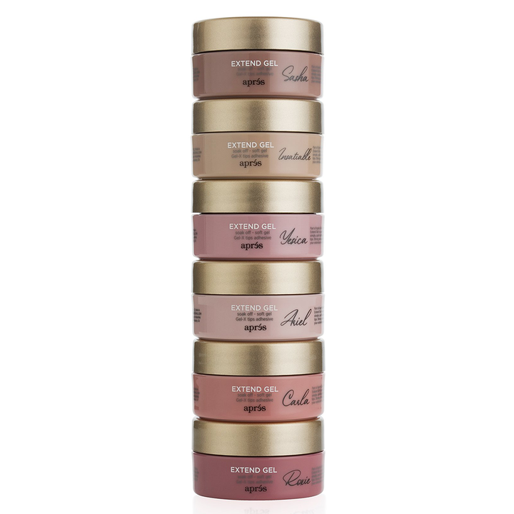 APRES / Color Extend Gel - Jar Set of 6
