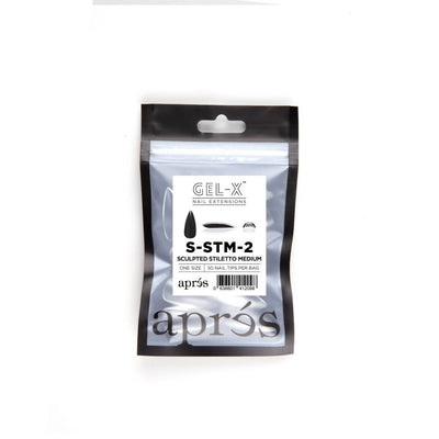 APRES / Gel-X Tips Refill Bags - Sculpted Stiletto Medium