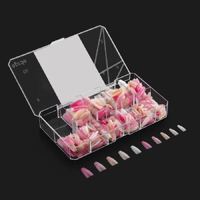 APRES x ArtMe / Gel-X Tips Box Base Color - Natural Coffin Medium