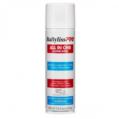 This is an image of BABYLISS PRO - All In One Clipper Spray 15.5 oz
