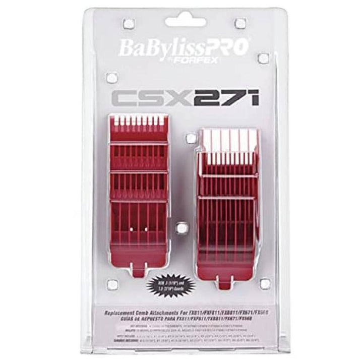 BABYLISS PRO - Red Comb Set CSX271