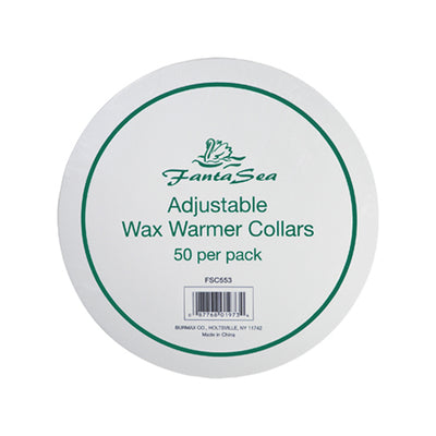 This is an image of BURMAX - Fantasea Adjustable Wax Warmer Collars 50 pk