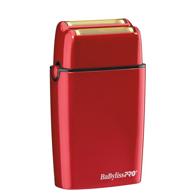BABYLISS PRO - FoilFX02 Cordless Metal Double Foil Shaver (Red)