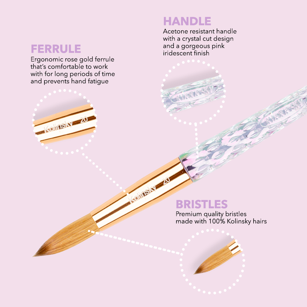 KIARA SKY - CLEAR ACRYLIC BRUSH