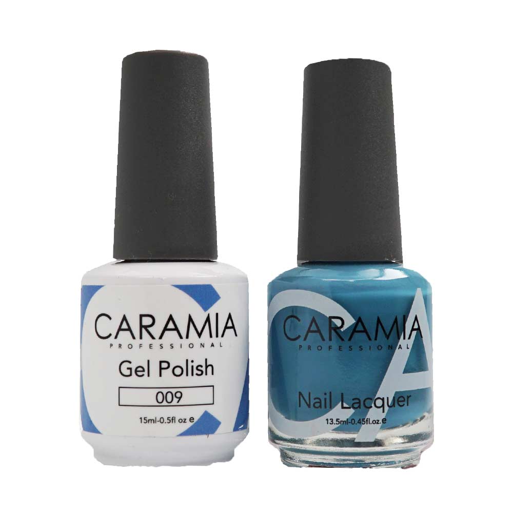 This is an image of CARAMIA Gel Nail Polish Matching Duo - 009