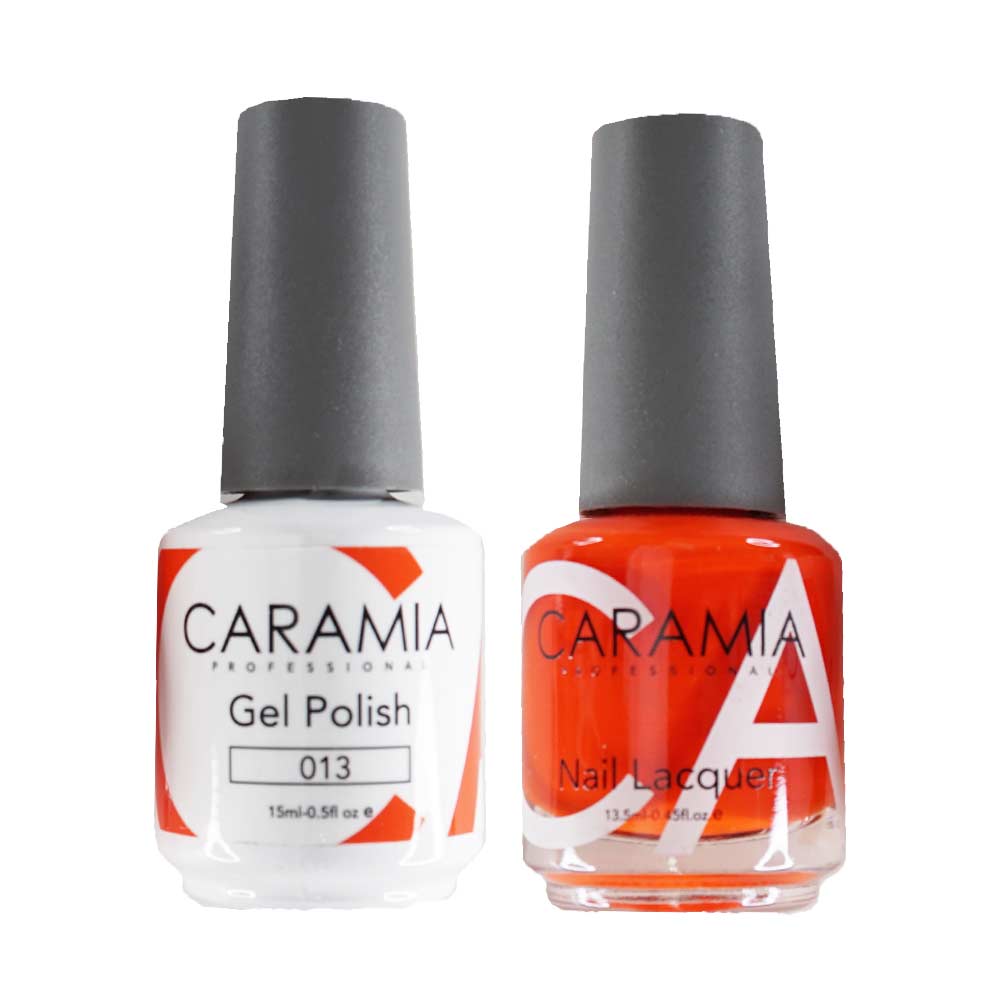 This is an image of CARAMIA Gel Nail Polish Matching Duo - 013