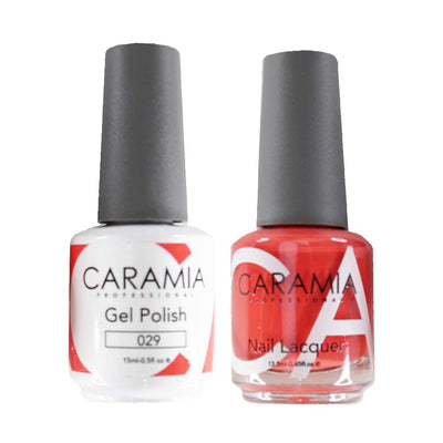 This is an image of CARAMIA - Gel Nail Polish Matching Duo - 029