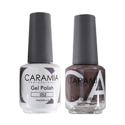 This is an image of CARAMIA - Gel Nail Polish Matching Duo - 052