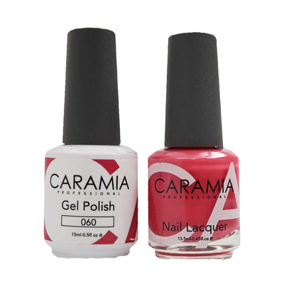 This is an image of CARAMIA - Gel Nail Polish Matching Duo - 060