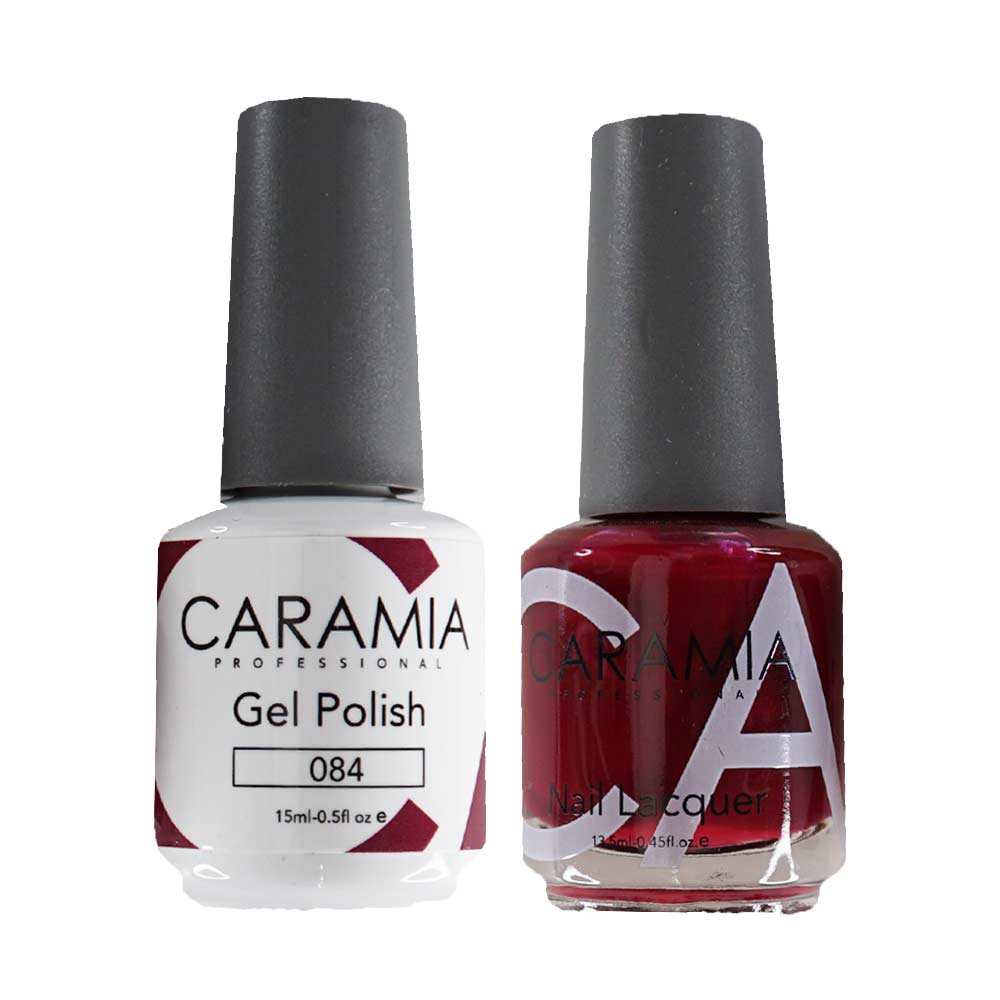 This is an image of CARAMIA - Gel Nail Polish Matching Duo - 084