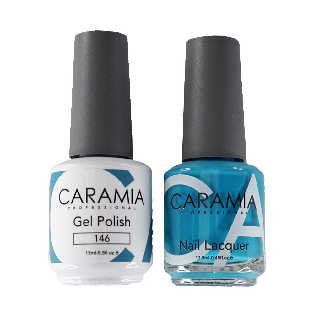 This is an image of CARAMIA - Gel Nail Polish Matching Duo - 146
