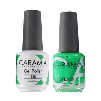 This is an image of CARAMIA - Gel Nail Polish Matching Duo - 148