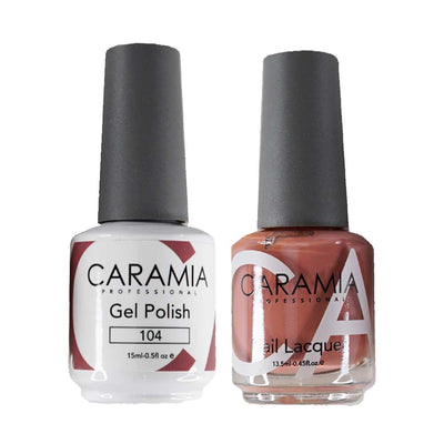 CARAMIA / Gel Nail Polish Matching Duo- 104