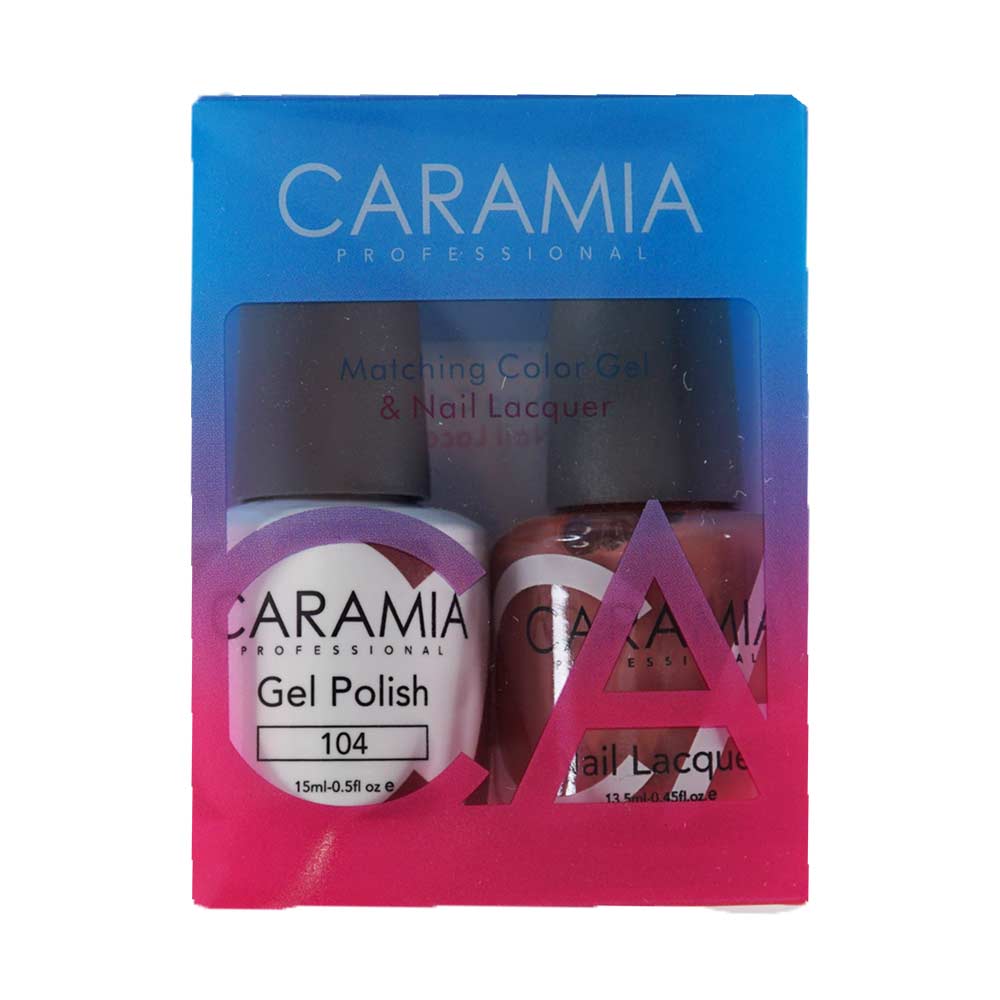 CARAMIA / Gel Nail Polish Matching Duo- 104