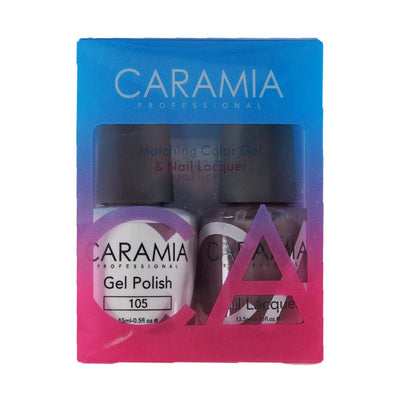 CARAMIA - Gel Nail Polish Matching Duo - 105