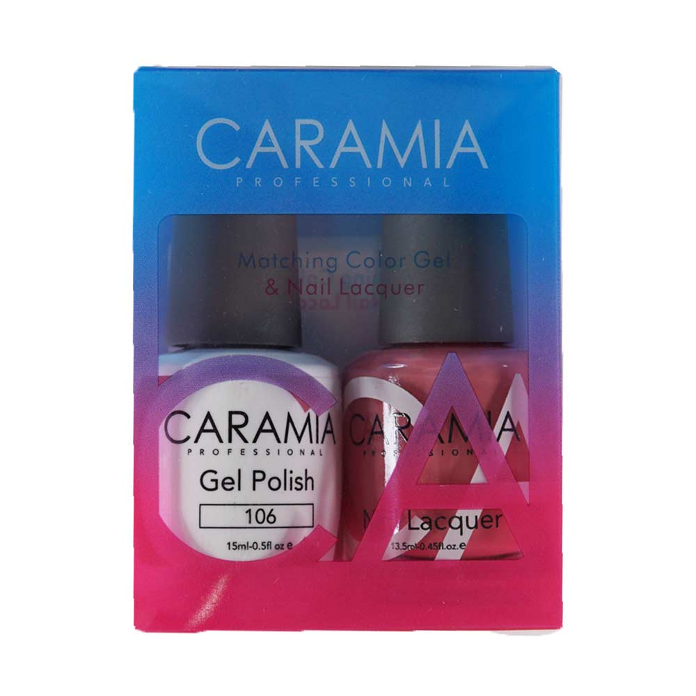 CARAMIA - Gel Nail Polish Matching Duo - 106