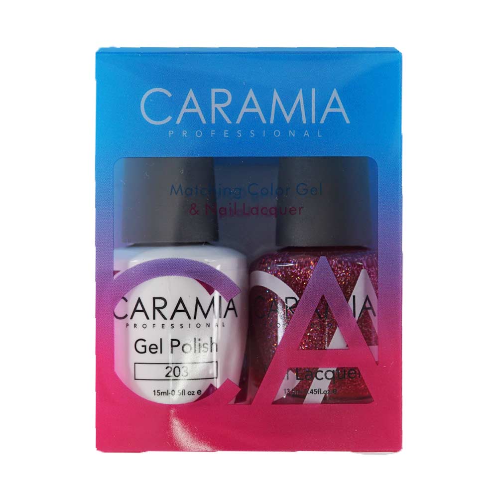 CARAMIA - Gel Nail Polish Matching Duo - 203