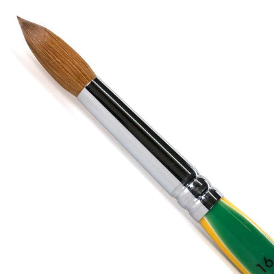 CHERI - Kolinsky Acrylic Brush #16 (Jade)