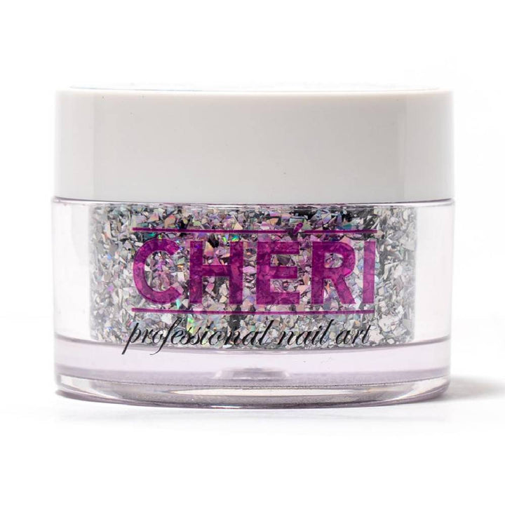 CHERI Chunky Holographic Glitter - Silver