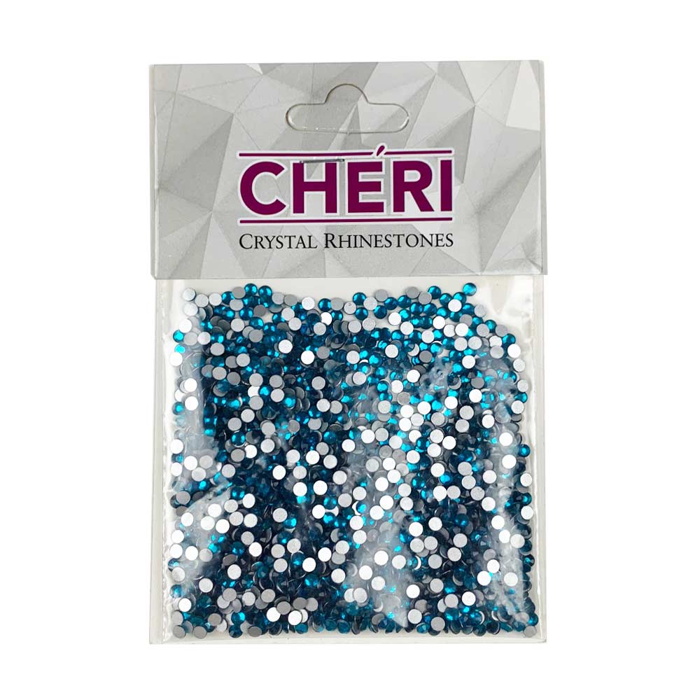 CHERI Crystal Rhinestones - Blue Zircon
