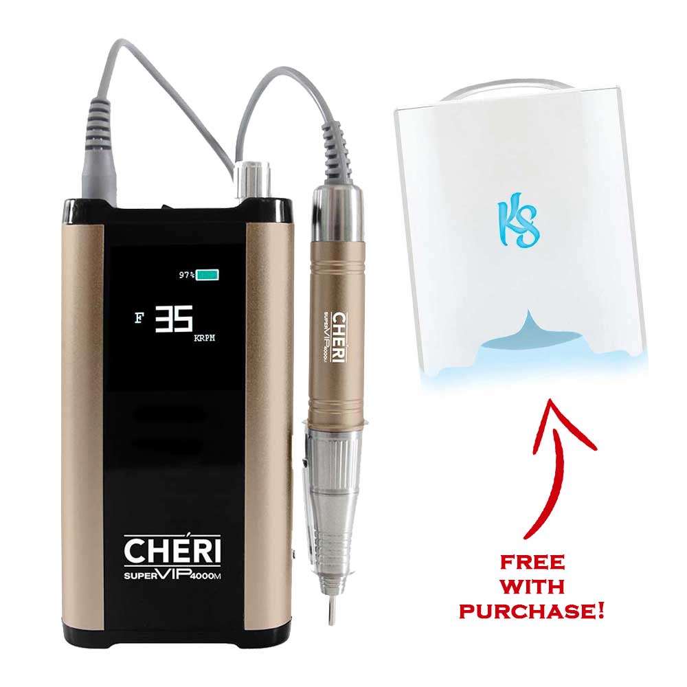 CHERI Drill Portable - Super VIP 4000M (Get KIARA SKY BeyondPro LED Lamp FREE w/purchase)