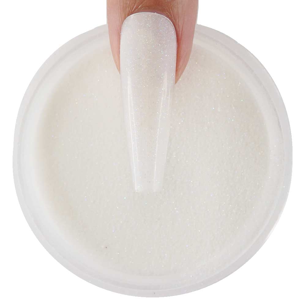 CHERI 2-in-1 Acrylic/Dip Powder - Glitter Soft White