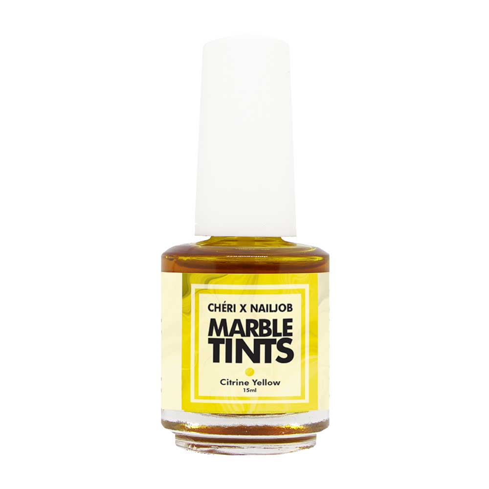 CHERI x NAILJOB Marble Tints - Citrine Yellow