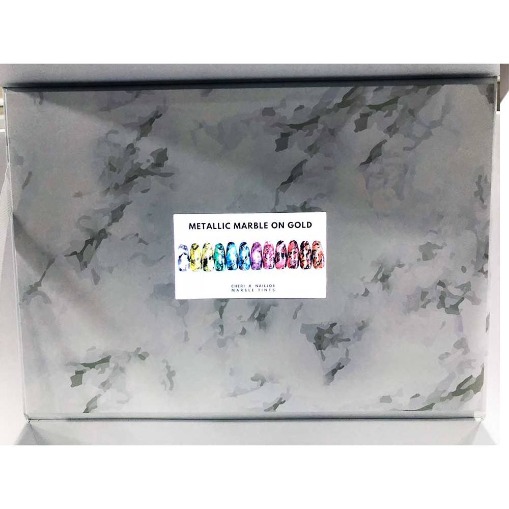 CHERI x NAILJOB Marble Tints - Kit Box #2 (22pcs) w/ Instruction Video