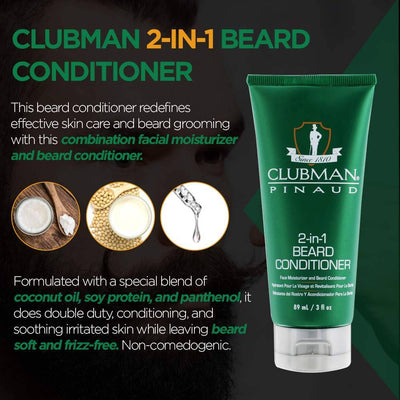 CLUBMAN Pinaud - 2-in-1 Beard Conditioner 3oz.