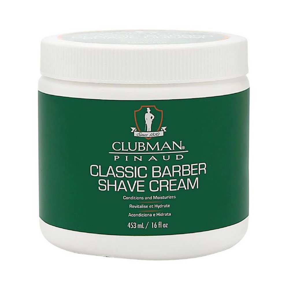 CLUBMAN Pinaud - Classic Barber Shave Cream 16oz.