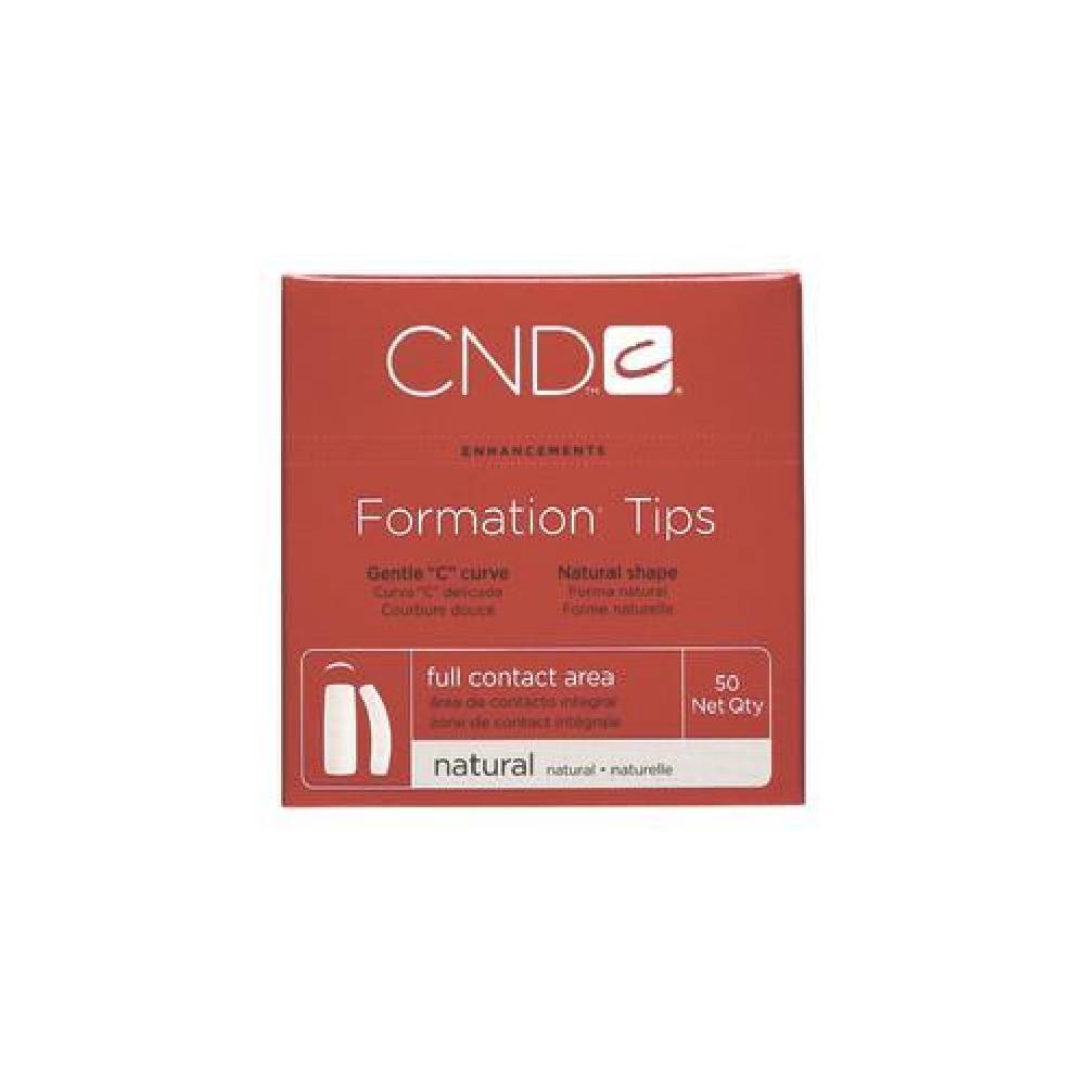 CND - Formation Tips Natural 50pcs/pk