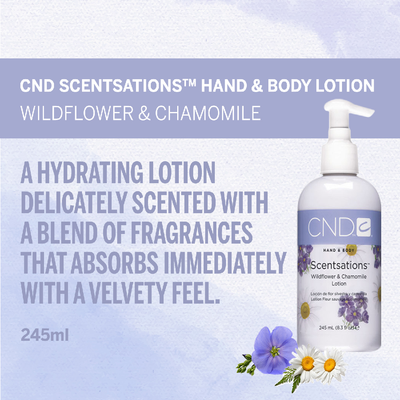 CND Scentsations -  Wildflower & Chamomile Lotion