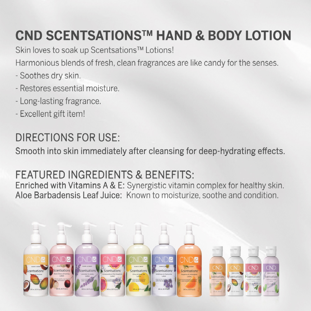 CND Scentsations - Delight Lotion 8.3 fl. oz.