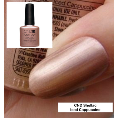 CND Shellac - Iced Cappuccino