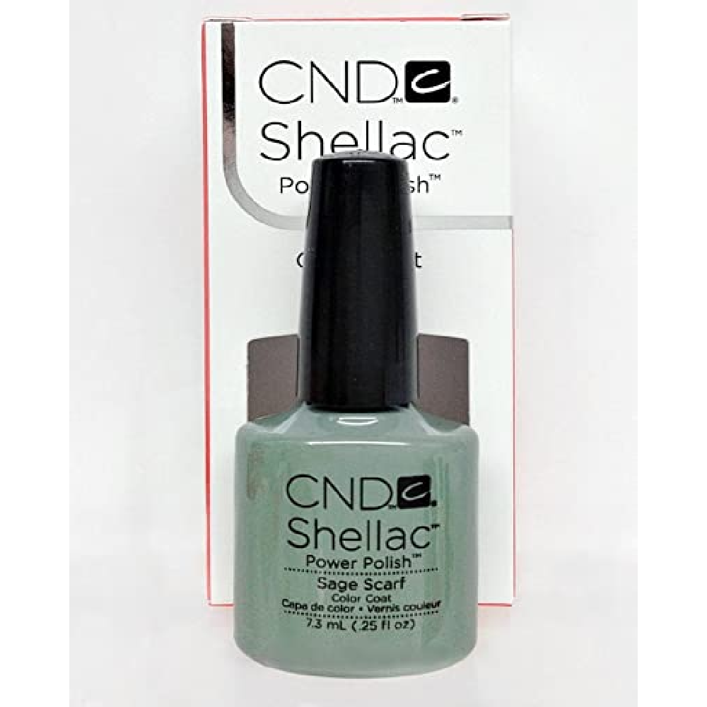 CND Shellac - Sage Scarf