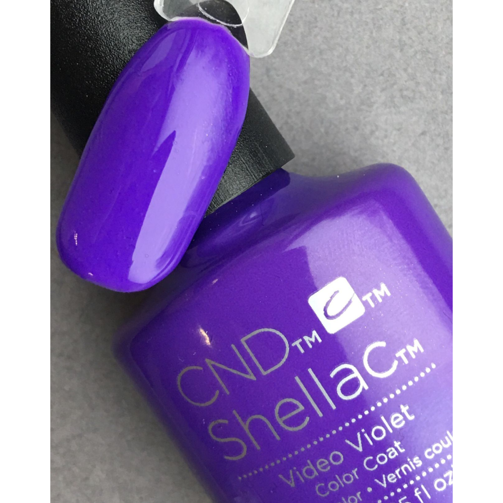 CND Shellac - Video Violet