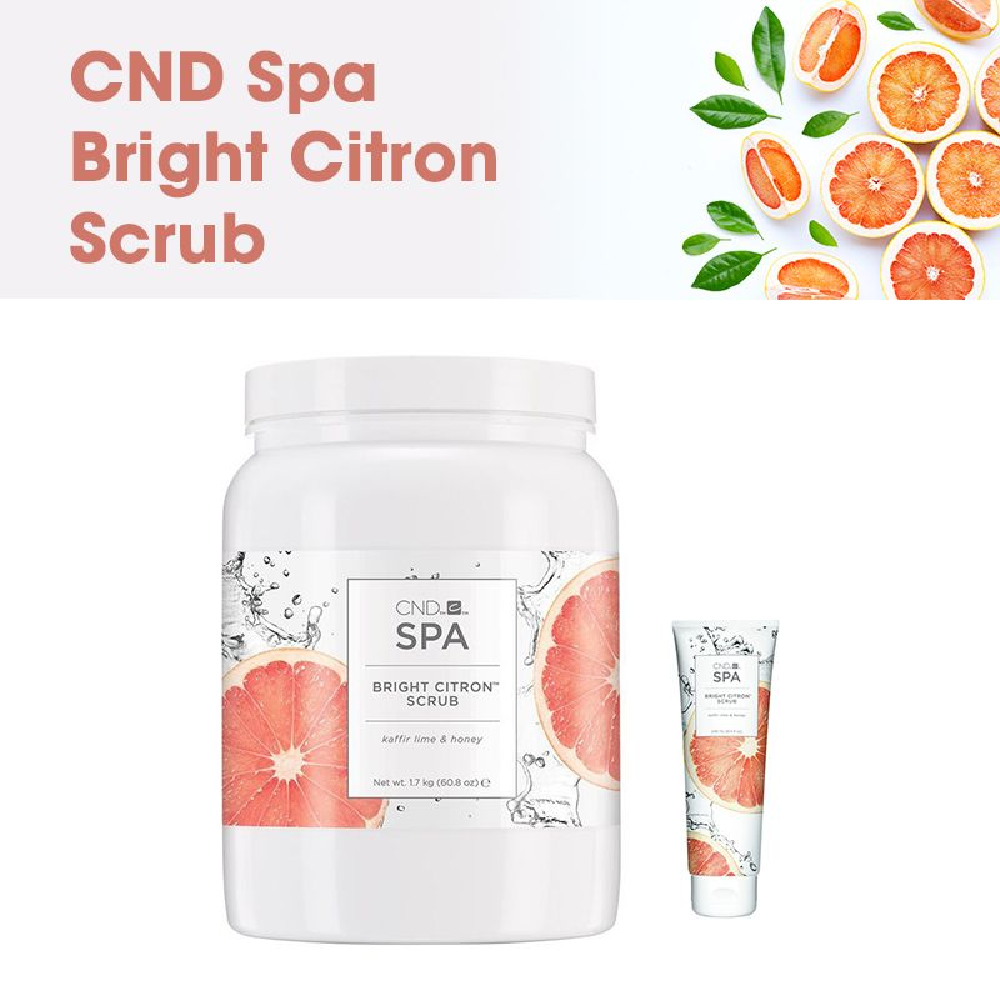 CND Spa - Bright Citron Scrub Kaffir Lime & Honey
