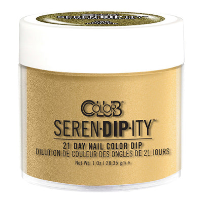 COLOR CLUB Serendipity - Dip Powder - Gold Glitter 1oz.